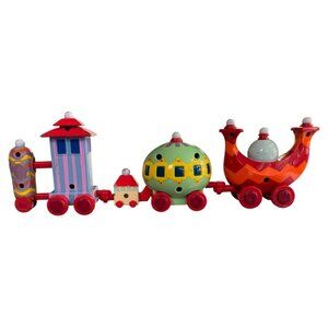 In The Night Garden Ninky Nonk Train Set‎ Roll Along. Train is 12" put together